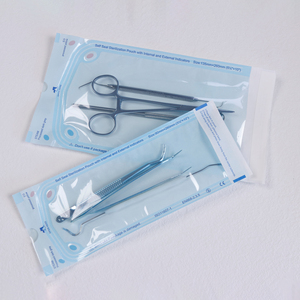 Diş aletleri için ISO sertifikalı EOS otoklav sterilizatör çanta 510 K kendinden sızdırmazlık hidrokolloid kağıt sterilizasyon kesesi - Product Image 3