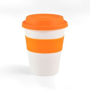 Custom Logo 16oz Portable Silicone Rubber Black Coffee Travel Mug Water Drinking <b>Cup</b> With Lid and Coffee Mug Gift Box - Product Image 4