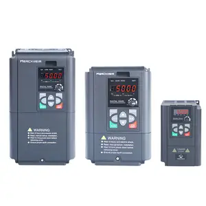 Inverter frekuensi Motor Drive VFD, kontrol vektor seri VFD Universal 5,5 kw-7, 5KW fase tunggal ke fase tunggal VFD