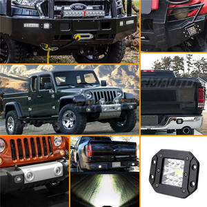 2 unidades de 5 pulgadas 160W para Jeep, barras LED de montaje empotrado, luces antiniebla de conducción, luces de trabajo LED todoterreno, luces de inundación para camiones S - Product Image 6