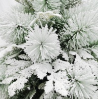 Hochwertiger Beflockter Gemischter PVC-PE-Kiefernnadel-Weihnachtsbaum Realistischer Beschneiter Weihnachtsbaum für Feiertagsdekoration