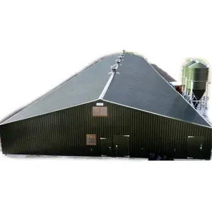 Large chicken farm special chicken house All kinds of prefabricated steel structure chicken house farmhouse