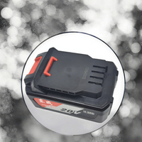 Chargeur de batterie au lithium Dong Cheng 20V 4.0Ah pour perceuse avec matériau diamanté, personnalisable OEM, garantie 3 ans, AC 240V, tige ronde