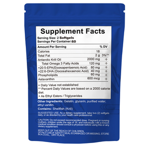 Gélules d'oméga-<span class=keywords><strong>3</strong></span> EPA/DHA de soutien de peau saine bon marché pour l'adulte - Product Image 2