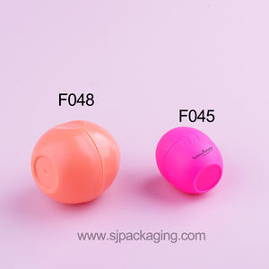 Tube de baume à lèvres en forme d'œuf unique de 2 g, boîte à bille roulante pour baume à lèvres et hydratant pour les lèvres - Product Image 4