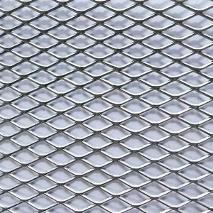 Maille de diamant haute résistance, plaque de maille galvanisée, métal expansé utilisé pour le plâtrage de bâtiments - Product Image 1