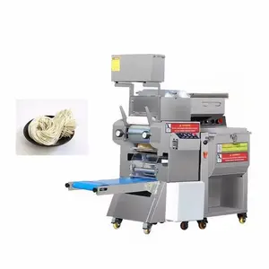 Industriële 100 Kg/u Pasta Macaroni Maken Machine Commerciële Ronde Noodle Pasta Maker Machine