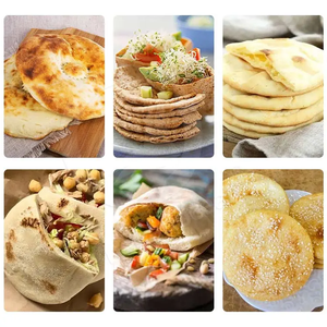Precio bajo totalmente automático tortilla Chapati que hace la máquina árabe pan pita Roti fabricante paratha Naan línea de producción de pan plano - Product Image 6