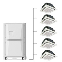 Climatiseur Inverter Type 24000 36000 48000 BTU Multi 21SEER Quad 3 4 5 Zones Mural Cassette Mini Split VRF