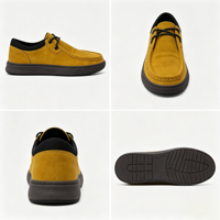 Bottes montantes en cuir véritable pour hommes, fabriquées à la main, grandes tailles, style mocassins avec fermeture éclair, respirantes, style hiver, prêtes à l'emploi – Approvisionnement direct usine