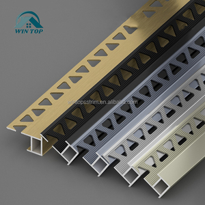 Win Top vật liệu xây dựng tường gạch phụ kiện cạnh bảo vệ cắt tỉa Hợp kim nhôm hồ sơ kim loại gốm gạch góc <span class=keywords><strong>TRIM</strong></span> - Product Image 4
