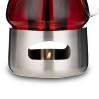 Cafetière à piston portable en verre de 350 ml avec couvercle en bambou, double paroi en acier inoxydable
