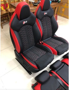 Accessoires de voiture, housse en cuir personnalisée, sièges <span class=keywords><strong>sport</strong></span> de course, sièges baquet RS6 pour <span class=keywords><strong>Audi</strong></span> A3 A4 A5 A6 A7 Q5 Q7 <span class=keywords><strong>Q8</strong></span>, mise à niveau - Product Image 6