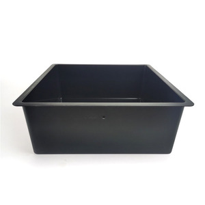 Boîte de rangement en plastique Shi Hong, noire, moderne, simple, organiseur de bureau, accessoire de rangement pour armoire - Product Image 3