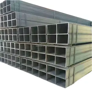 prime quality good price and quality 10x20 20x40 4x4 inch galvanized square rectangular steel pipe/tubes