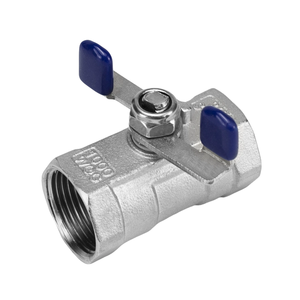 304/316ステンレス鋼一体型バタフライハンドル付きボールバルブ（水道水用） - Product Image 2