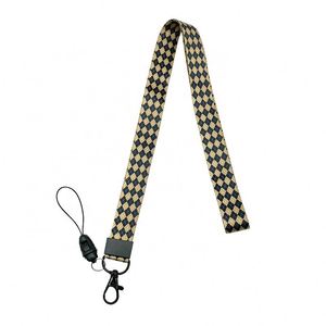 Creative Mobile Phone <b>Lanyard</b> with Adjustable and Easy to Pull Buckle Custom Design <b>Polyester</b> <b>Lanyard</b> for Identification - Product Image 2