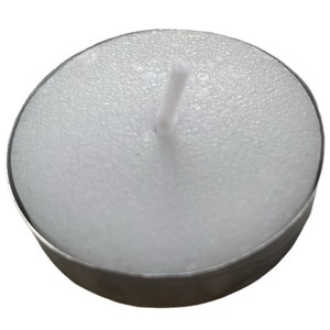Bougies chauffe-plat en paraffine blanche non parfumées, durée de combustion de 2,5 heures, paquet de 100 pièces/sac, pour événements courts et décoration intérieure - Product Image 4
