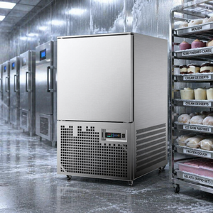 Mini 3-Tray Ultra-Low Temperature Stainless Steel Small Blast Freezer Machine Commercial Quick for Bakery Seafood SDG03 Full Sta - Product Image 6