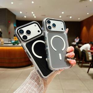 Funda Magnética Duradera con Carga Inalámbrica para iPhone 17 16 Pro Max, Recortes Precisos, Protección Total - Product Image 2