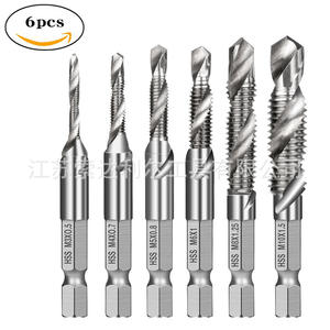 Brocas Multiusos con Recubrimiento de Titanio, Métricas, con Vástago Hexagonal, para Materiales Sintéticos y Grafito - Product Image 5