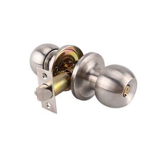 Nuovo modello di blocco a sfera a tre barre <span class=keywords><strong>per</strong></span> bagni durevole chiave-sblocca fermaporta con acciaio in lega di alluminio e Design a sfera in plastica - Product Image 5