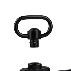 Heavy Phos te Enduit Accessoire De Chasse Tactique Bouton Poussoir Sécurisé QD <span class=keywords><strong>Sling</strong></span> <span class=keywords><strong>Swivel</strong></span> Mount - Product Image 2