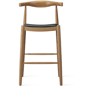 Furniture EB Bar <strong>Stool</strong> With A Seat Upholstered Solid Ash Or Oak Hardwood Hotel And Resort Top Quality - Product Image 2