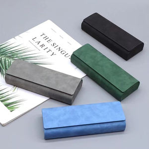 Angesagtes, beliebtes und modisches Sonnenbrillen-Etui aus PU-Leder, hochwertige Brillenbox für den Großhandel - Product Image 3