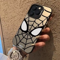 Cool Trendy Spider Cover pour Apple pour iPhone 15 Pro Max 14 13 12 Plus Étuis de téléphone portable antichoc de haute qualité