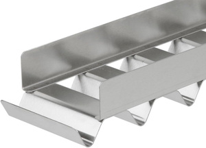 Plateau de préparation pour hot-dogs et tacos, 7 compartiments, en acier inoxydable - Support à tacos, plateau pour hot-dogs <span class=keywords><strong>au</strong></span> maïs, plateau pour saucisses de petit-déjeuner - Product Image 2