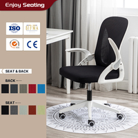 Fauteuil de Bureau Ergonomique en Maille Fabricant Chaise Pivotante Ajustable Siège Ergonomique Pliant Gtplayer pour Douleurs Lombaires