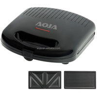 Machine à sandwichs détachable 3 en 1 / 7 en 1, gaufrier électrique belge pour usage domestique, grille-pain professionnel, gaufrier