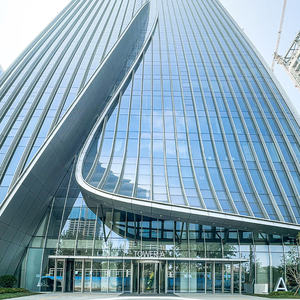 Двухстворчатая Автоматическая вращающаяся дверь для коммерческого использования - Product Image 2