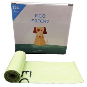 Eco Friendly Biodegradable <b>Compostable</b> Custom OEM Packaging Dog Poop Bag with Custom Logo for Pet Waste Disposable - Product Image 1
