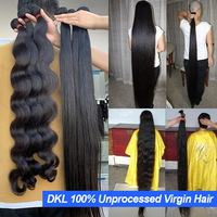 Paquetes de Cabello Humano Original al por Mayor, Cabello Humano Virgen Brasileño 16A Liso con Cutícula Alineada, Proveedor de Cabello Brasileño Crudo