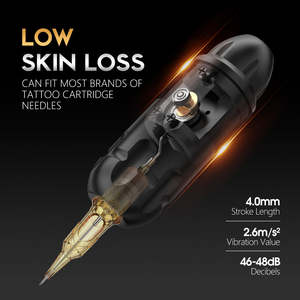 XNET Shura 3.5mm/4.0mm Course Pistolet De Tatouage Puissant <span class=keywords><strong>Moteur</strong></span> Sans Noyau Double Roulement Rotatif <span class=keywords><strong>Stylo</strong></span> De Tatouage Machine pour Artistes Body Art - Product Image 5