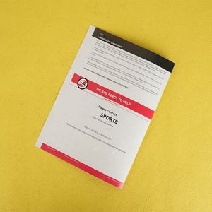 Kotak pencetakan kustom instruksi pencetakan olahraga penyebar <span class=keywords><strong>manual</strong></span> brosur instalasi kertas lipat instruksi - Product Image 4