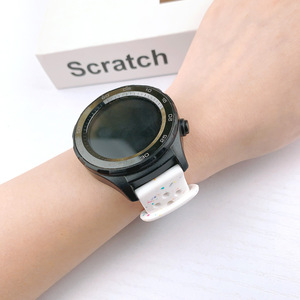 Nuevo producto, correa de reloj de silicona de goma, correas de 20mm, 22mm para <span class=keywords><strong>Huawei</strong></span> <span class=keywords><strong>Watch</strong></span> <span class=keywords><strong>GT</strong></span> <span class=keywords><strong>2</strong></span> 3 4, correa de repuesto - Product Image 5