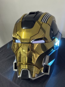 <span class=keywords><strong>Casco</strong></span> de <span class=keywords><strong>Iron</strong></span> <span class=keywords><strong>Man</strong></span> con Control por Voz para Adultos, para Cosplay, Regalos y Colecciones - Product Image 2