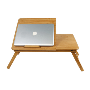 WDF <strong>Classic</strong> Style Laptop <strong>Table</strong> Base Para Laptop Stand Holder Bamboo Laptop <strong>Table</strong> for Bed Foldable Bamboo Pillow <strong>Wood</strong> WDF1202-2 - Product Image 4