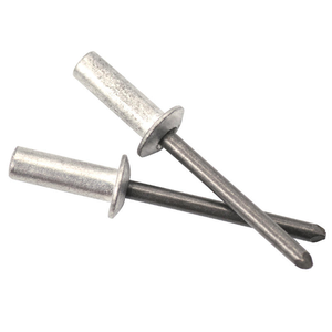 Remache ciego sellado impermeable de cabeza redonda tipo domo con mandril de ruptura, de aluminio 5050 5052 5056 y acero 1008 45 - Product Image 1