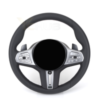 Volant sport M en cuir pleine fleur d'origine avec bouton chauffant pour BMW G11 G12 G20 G30 M2 G87 M3 G80 M4 G42 G82 M5 F90 G05 F95