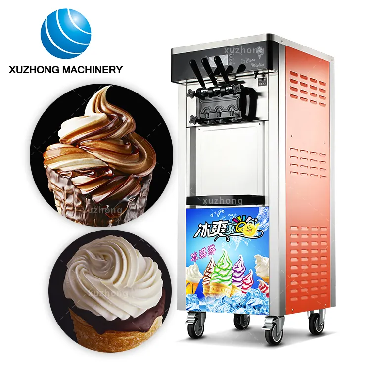 Industrial Ice Cream Machine maquina de helado suave Ice Making Machines maquina de hacer elados Soft Ice Cream Machine