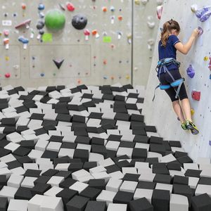 Woxin fábrica al por mayor Pu espuma Pit bloques antiestrés poliuretano trampolín esponja cubos de espuma para gimnasia - Product Image 2