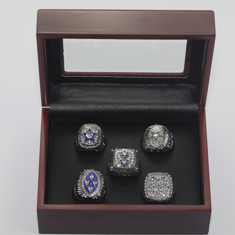 Trendy 1971 1977 1992 1993 1995 Dallas Cowboys Ring Set