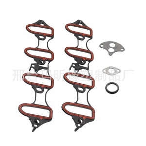 Juego de juntas de colector de admisión Ms98016t para Chevrolet con anillo de sellado rojo y componentes metálicos - Product Image 4
