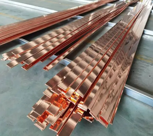 사각 플랫 구리로드 고순도 3mm 4mm 8mm 16mm C11000 C12000 C12200 구리 버스 바 - Product Image 5