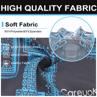 Pour Careuokin 2025 – Nouveaux caleçons boxeurs mi-taille à motif écossais pour hommes, 95 % polyester respirant, imprimé intégral, grandes tailles X