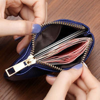 Dompet pendek wanita, dompet genggam kecil pola nanas ritsleting koin Mini untuk perempuan